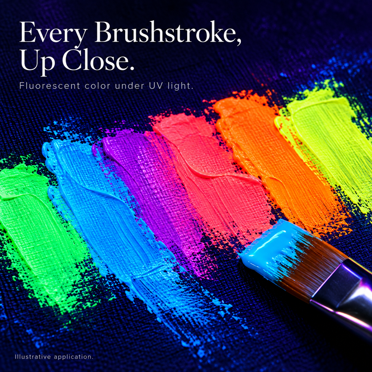 🎨 UV-Reactive Acrylic Paint Set✨