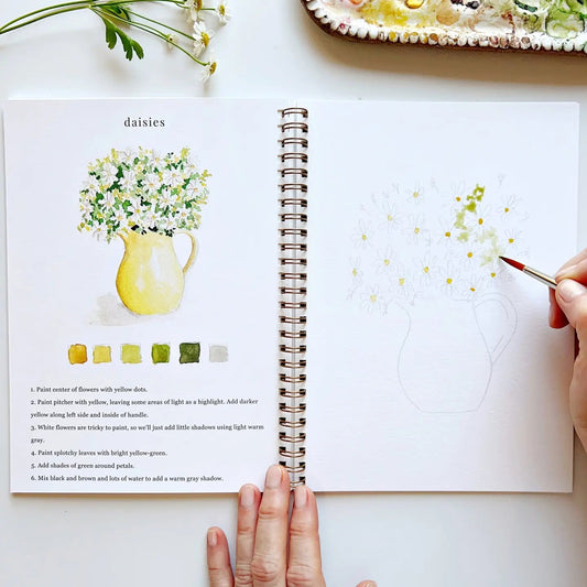💝🖼️Beginner-Friendly💕 Watercolor Workbook