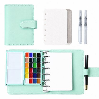 🎨Portable Travel Watercolour Paint Set