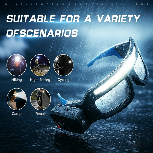 LED Safety Glasses with Lights