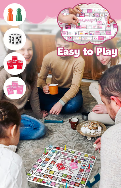 🔥 Last Day Sale 50% Off ⏰ Party Board Game - Fun Drinking Game for Friends