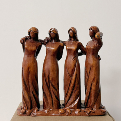 Celebrates Friendships Sisters Sculpture