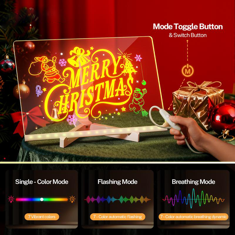 Last Day 49% OFF✨ Light-Up Drawing Board — A Creative Gift for Kids🎁