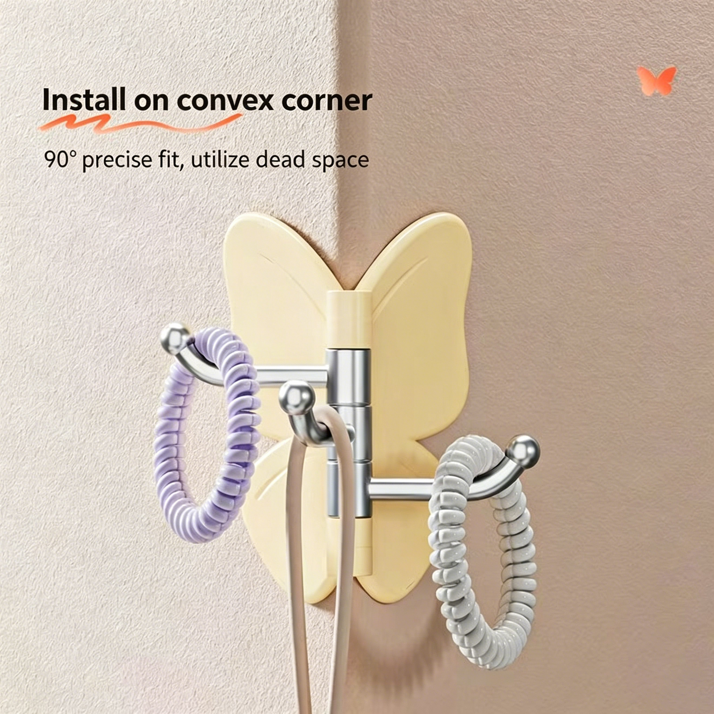 Creative Rotatable Butterfly Hook