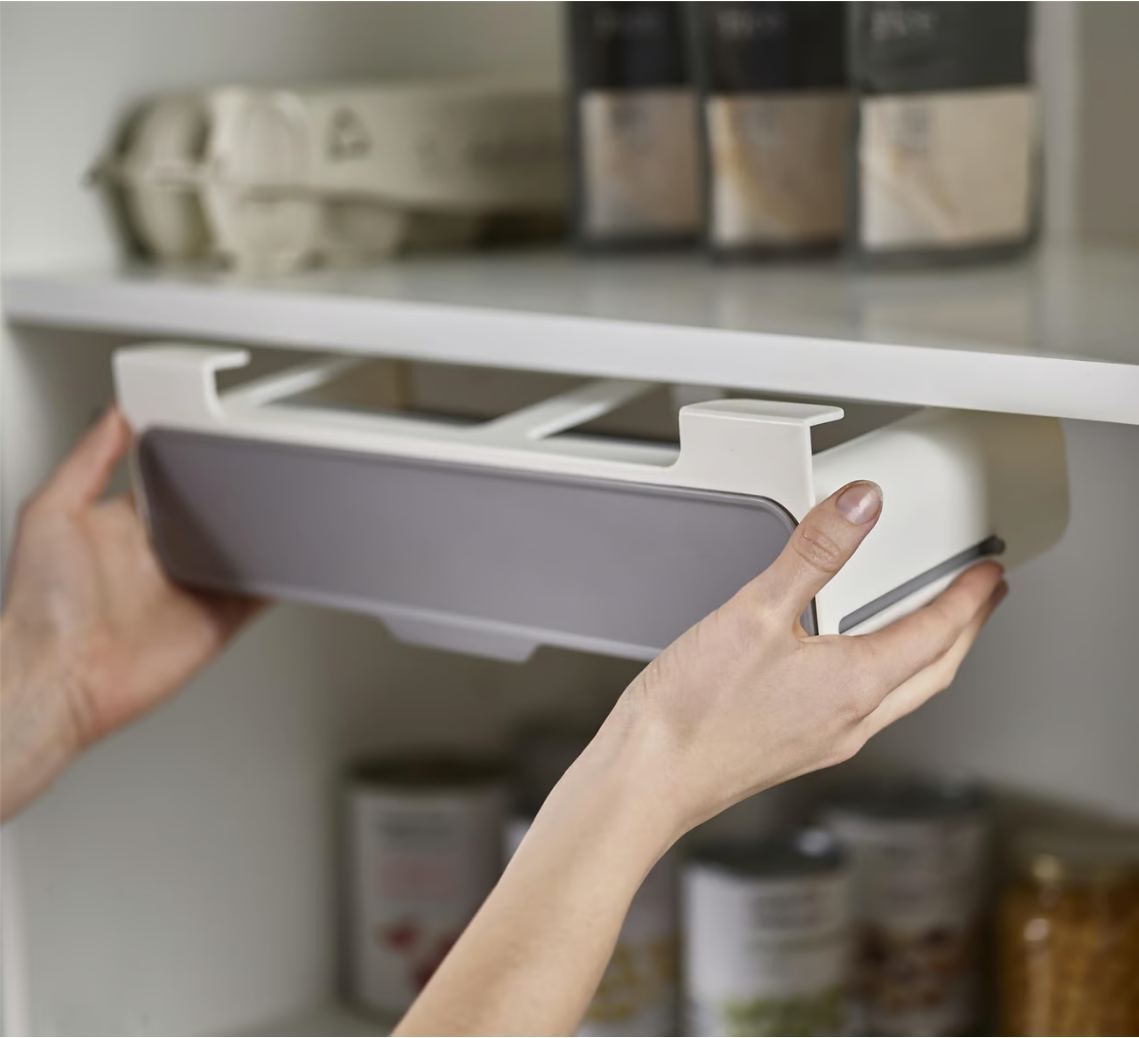 Kitchen Under-Shelf Spice Rack Organizer