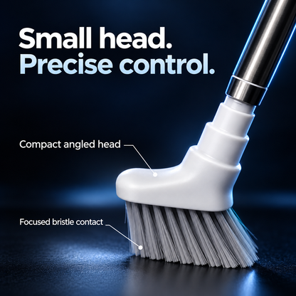 Extendable Crevice Gap Cleaning Brush