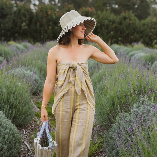 👒Portable Foldable Wide Brim Sun Protection Straw Hat