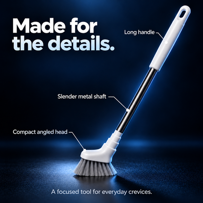 Extendable Crevice Gap Cleaning Brush