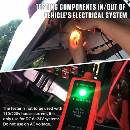 Power Circuit Probe Tester 6V-24V DC Test Lamps