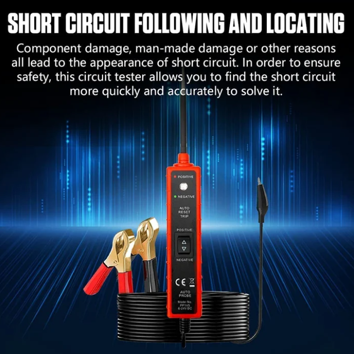 Power Circuit Probe Tester 6V-24V DC Test Lamps