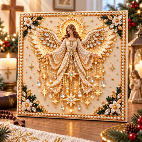 🙏✝️DIY Christian Pearl Artwork Kit🎁Buy 3 Get 1 FREE — Add Any 4 Pcs To Cart🎉