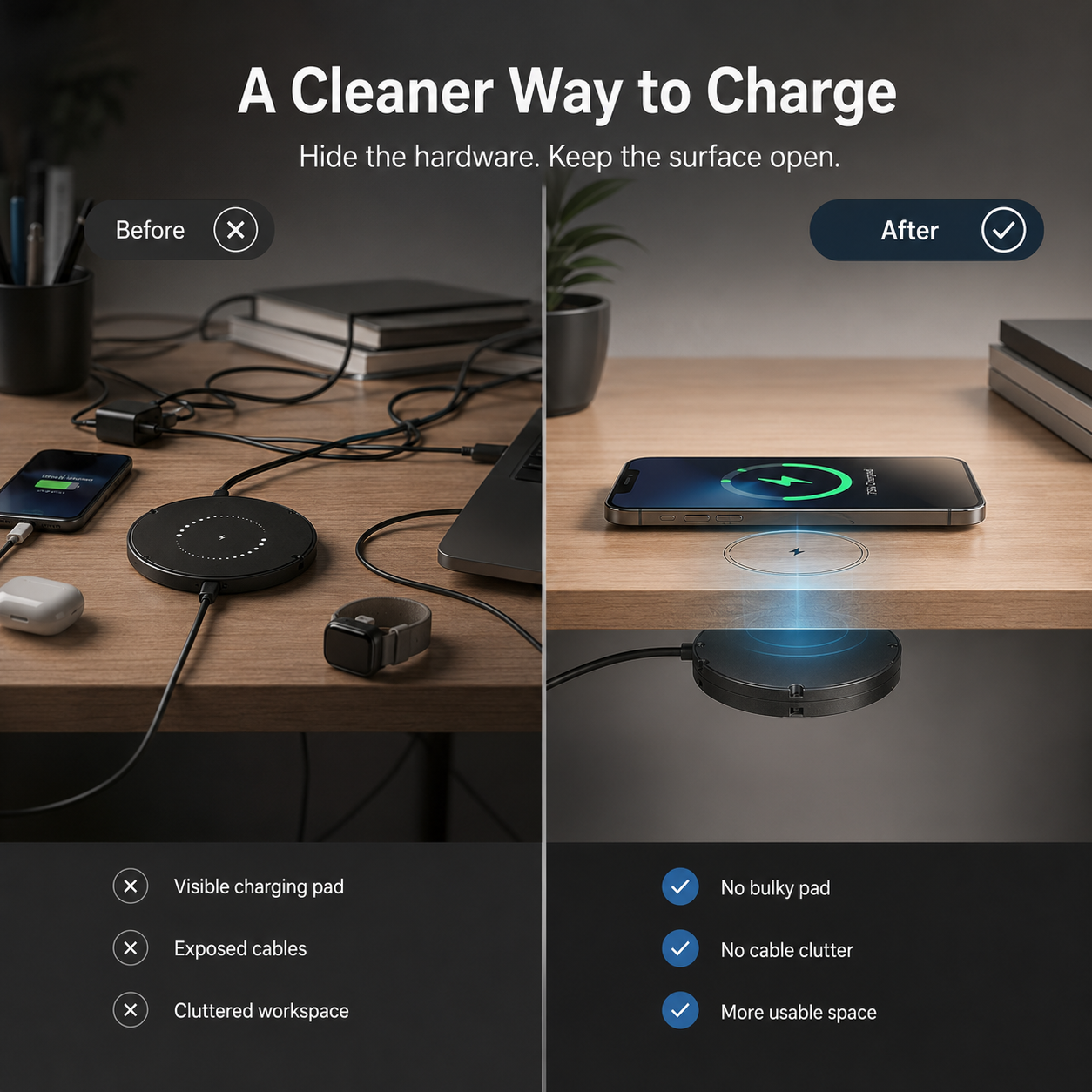Invisible Wireless Charger