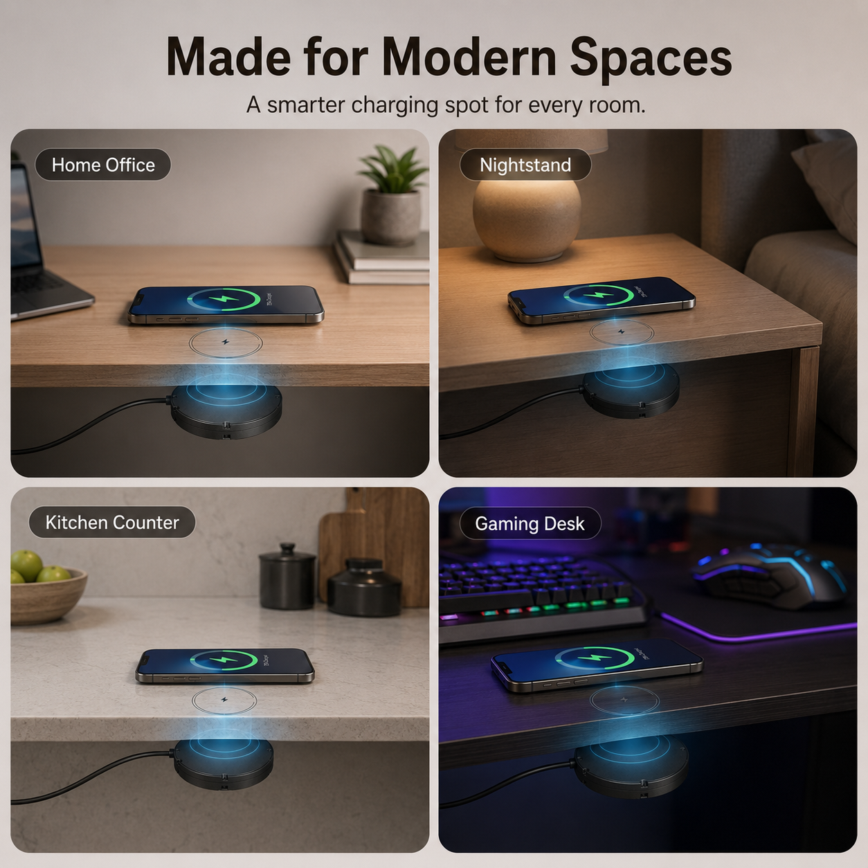 Invisible Wireless Charger