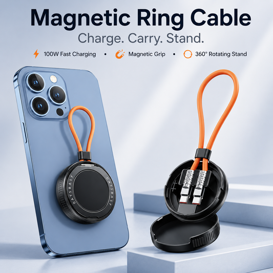 4-in-1 Magnetic Ring Cable