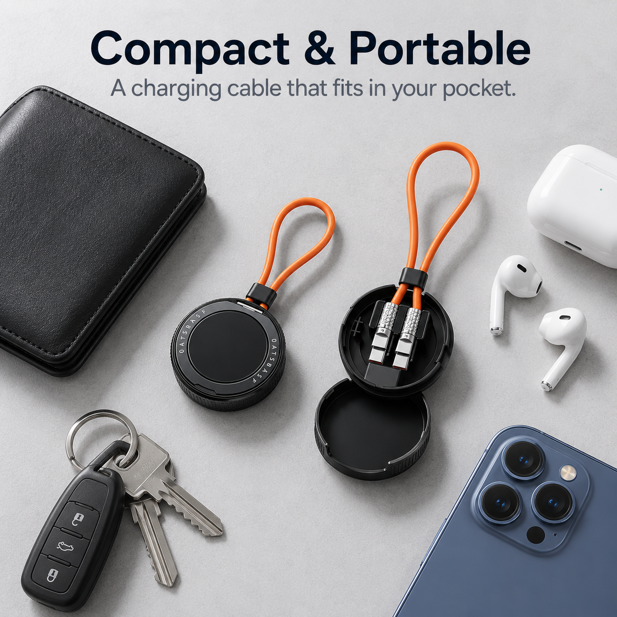 4-in-1 Magnetic Ring Cable