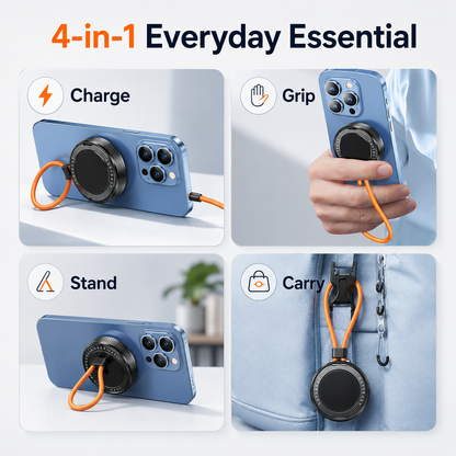 4-in-1 Magnetic Ring Cable