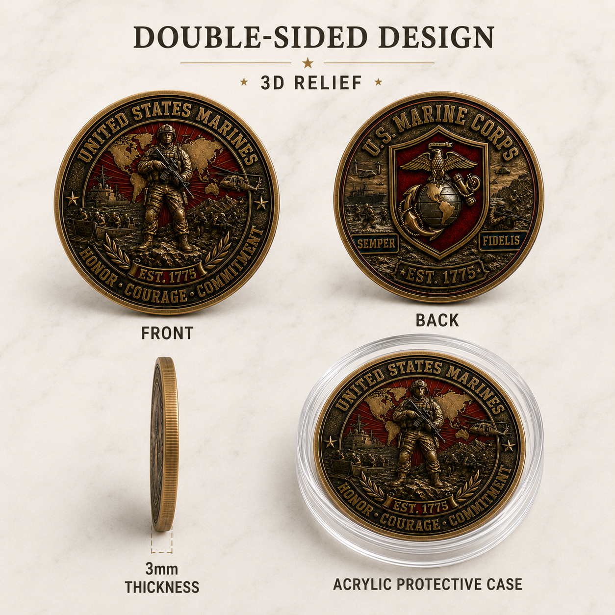 Marine Corps Commemorative Coin