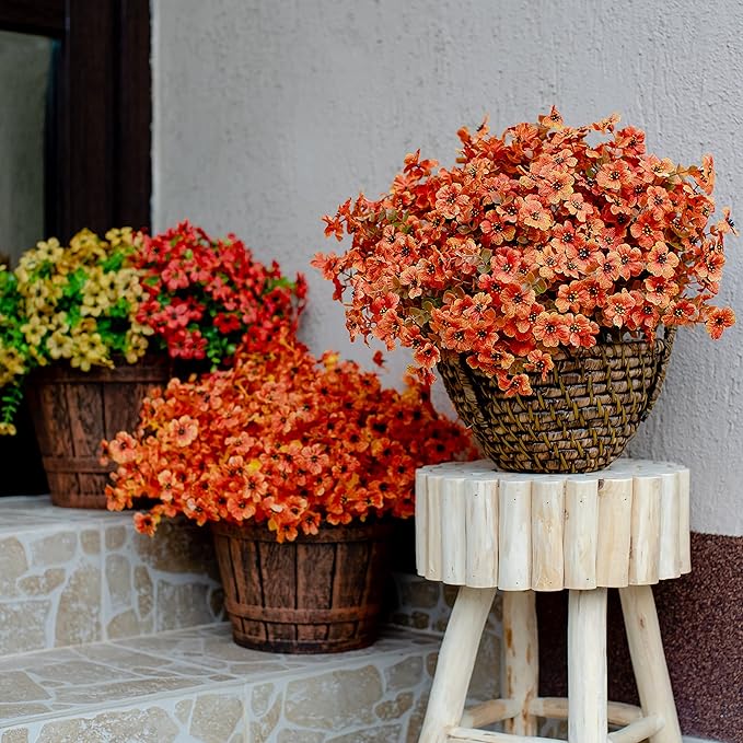 🔥HOT SALE 49% OFF🍁Fall Artificial Flowers for Outdoors