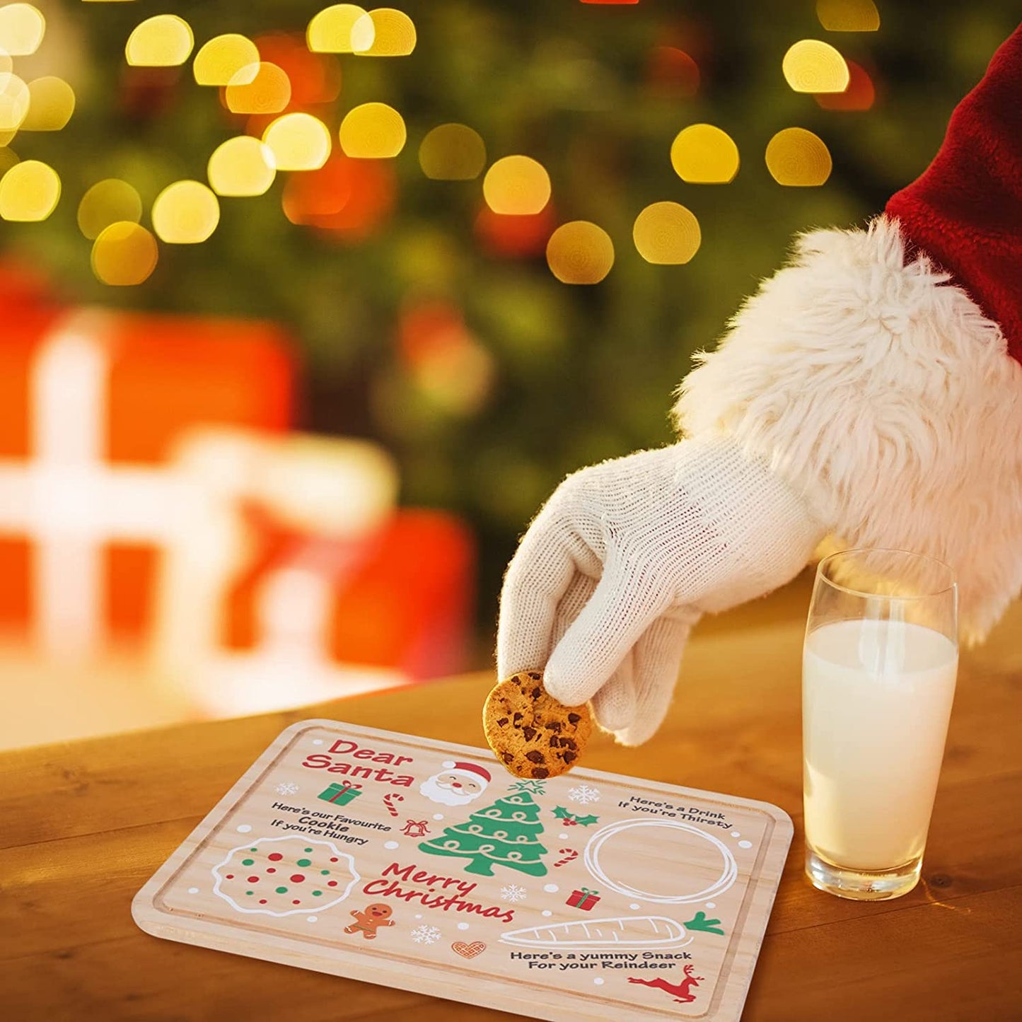 Christmas Eve Treat Tray/board Personalised