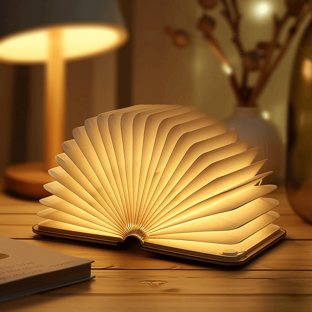 Walnut 360° Foldable Reading Light