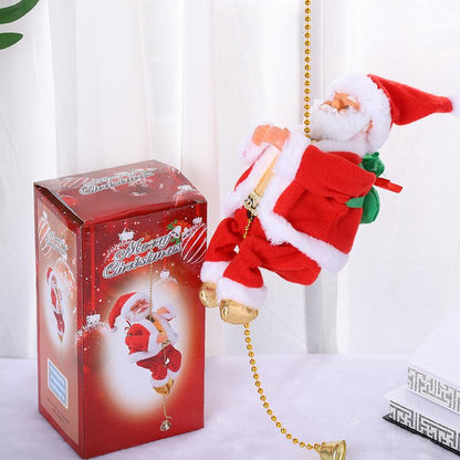 🌲Early Christmas Sale 49% OFF-Electric Climbing Santa Claus Musical Toys