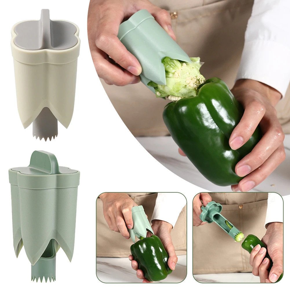 🌲Christmas Sales 49% OFF-2-in-1 Fruit Pepper Corer