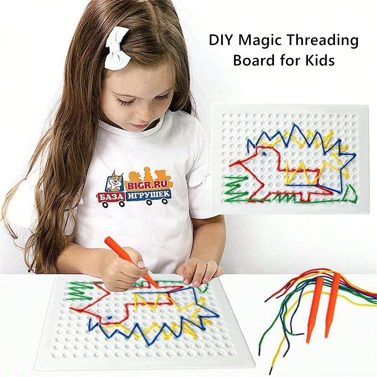 Making Threading Board Christmas Pre-sale SAVE 49%🎄DIY Magic Threading Board for Kids – moisland