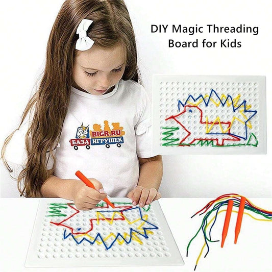 Christmas Pre-sale SAVE 49%🎄DIY Magic Threading Board for Kids