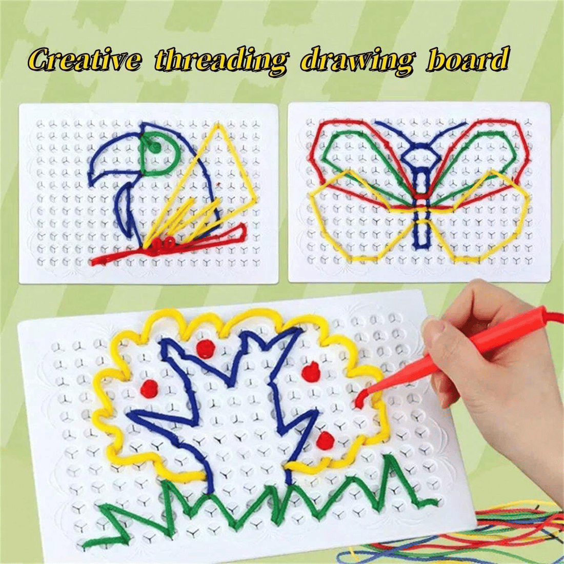 Christmas Pre-sale SAVE 49%🎄DIY Magic Threading Board for Kids