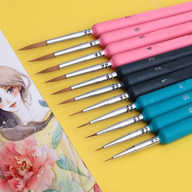 Hot Sale🔥11Pcs Miniature Hook Line Pen Art Painting Brushes