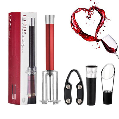 Air Pump Cork Remover Wine Bottle Opener Set