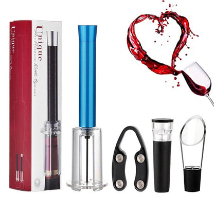 Air Pump Cork Remover Wine Bottle Opener Set