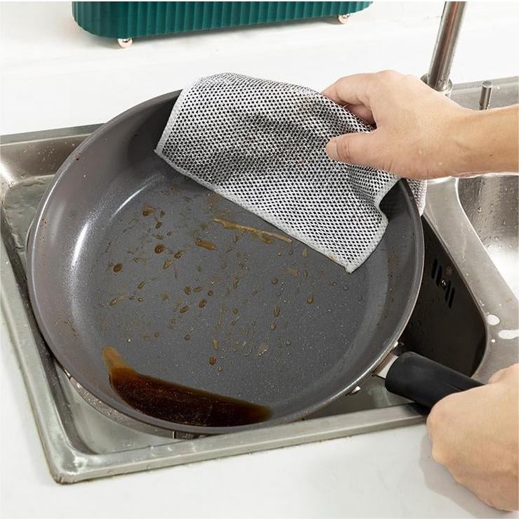 Multi-purpose wire wipes for cookware, pots and pans🔥Buy 5 Get 3 Free Now