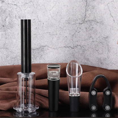 Air Pump Cork Remover Wine Bottle Opener Set