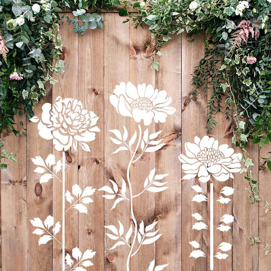 🎄Last Day Special 49% OFF- DIY Flower Stencil Colouring Set