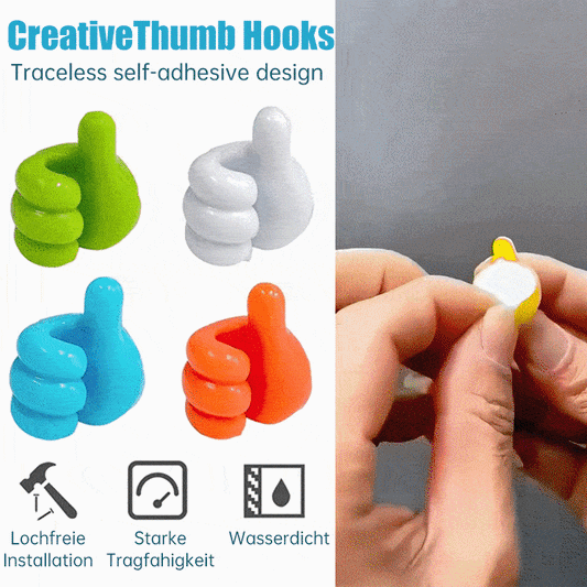 Creative Self-Adhesive Thumb Hooks