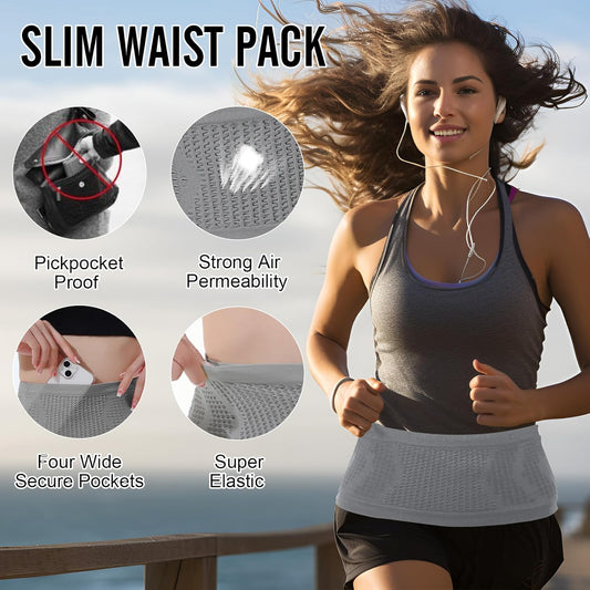 🔥Last Day 49% OFF-Multifunctional Knit Breathable Concealed Waist Bag