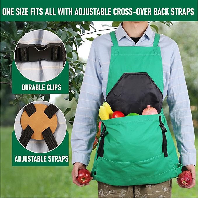 ✨Last Day Special 49% OFF-Deep Kangaroo Pocket Gardening Apron