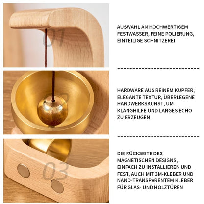 🔥2 KAUFEN, 1 GRATIS🔥 Retro magnetische Türklingel