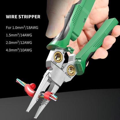 8-in-1 Multi-Function Wire Stripper With Power Measurement Function