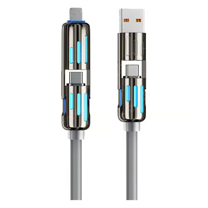 Last Day 49% OFF 🔥【BUY 1 GET 1 FREE】4-in-1 USB Charging Cable Fast Charging
