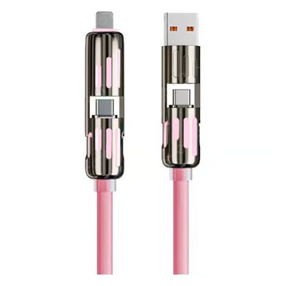 Last Day 49% OFF 🔥【BUY 1 GET 1 FREE】4-in-1 USB Charging Cable Fast Charging