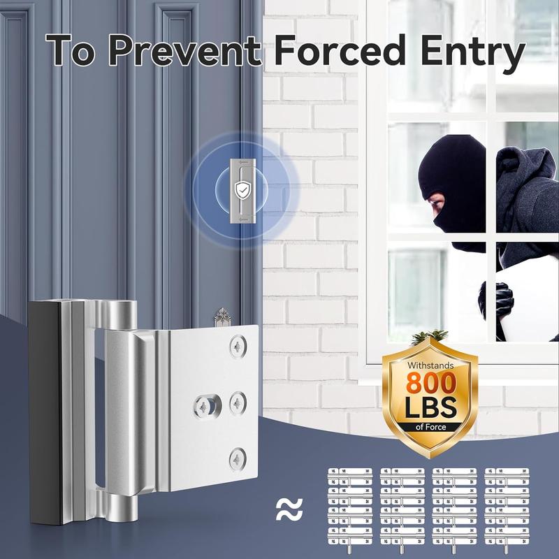 Last Day 49% OFF 🔥Home Security Door Locks That Can Hold Up To 800 Pounds