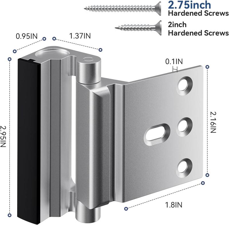 Last Day 49% OFF 🔥Home Security Door Locks That Can Hold Up To 800 Pounds