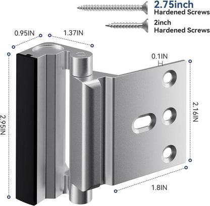 Last Day 49% OFF 🔥Home Security Door Locks That Can Hold Up To 800 Pounds