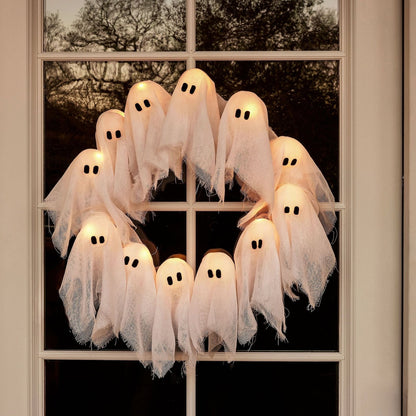 2025 New Arrival🔥Lit Ghosts Wreath