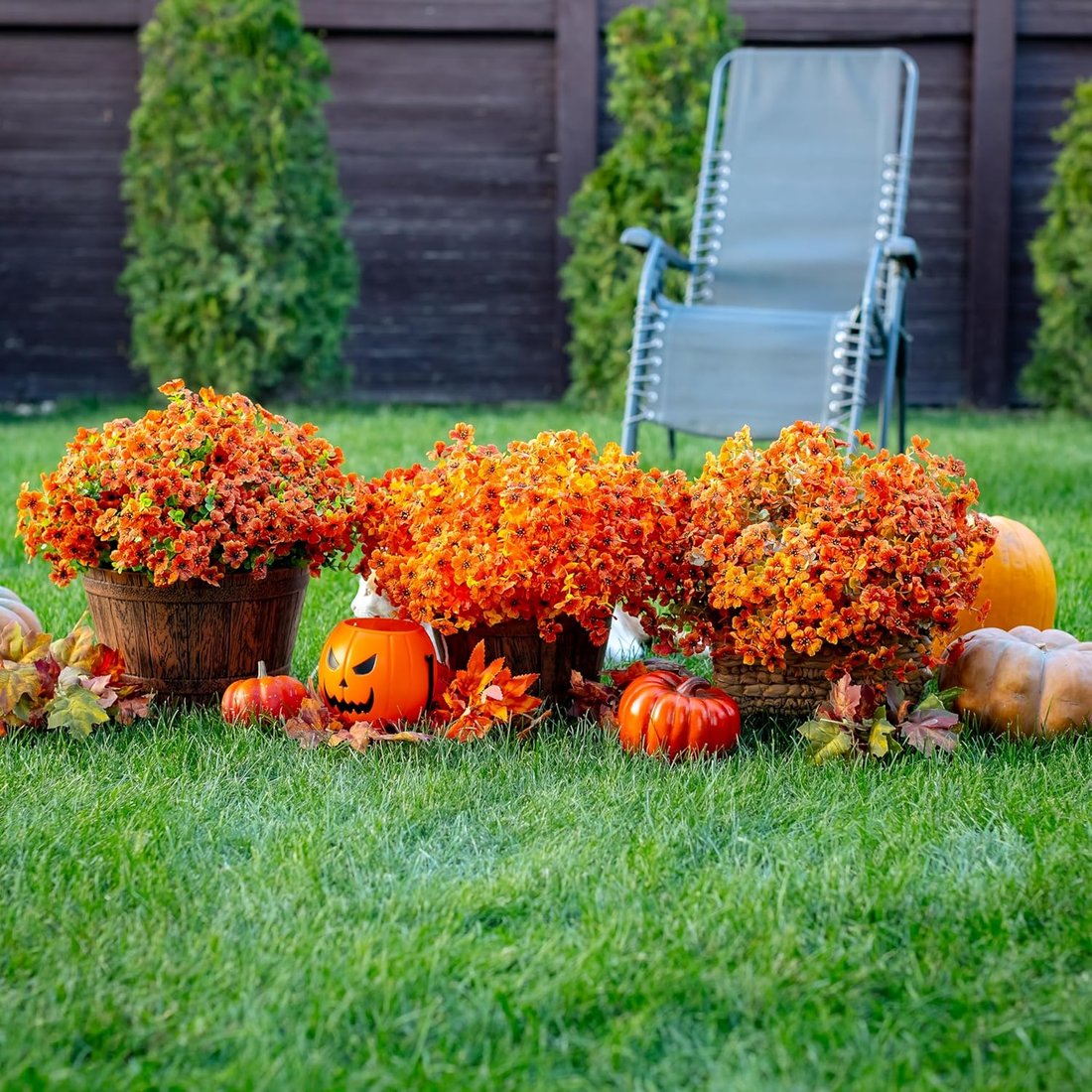 🔥HOT SALE 49% OFF🍁Fall Artificial Flowers for Outdoors - elehancea