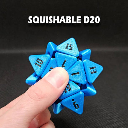 Squishable D20 - Fidget Dice | Squishy Dice