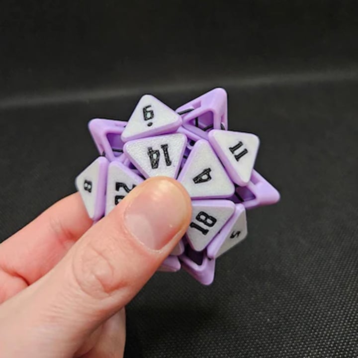 Squishable D20 - Fidget Dice | Squishy Dice