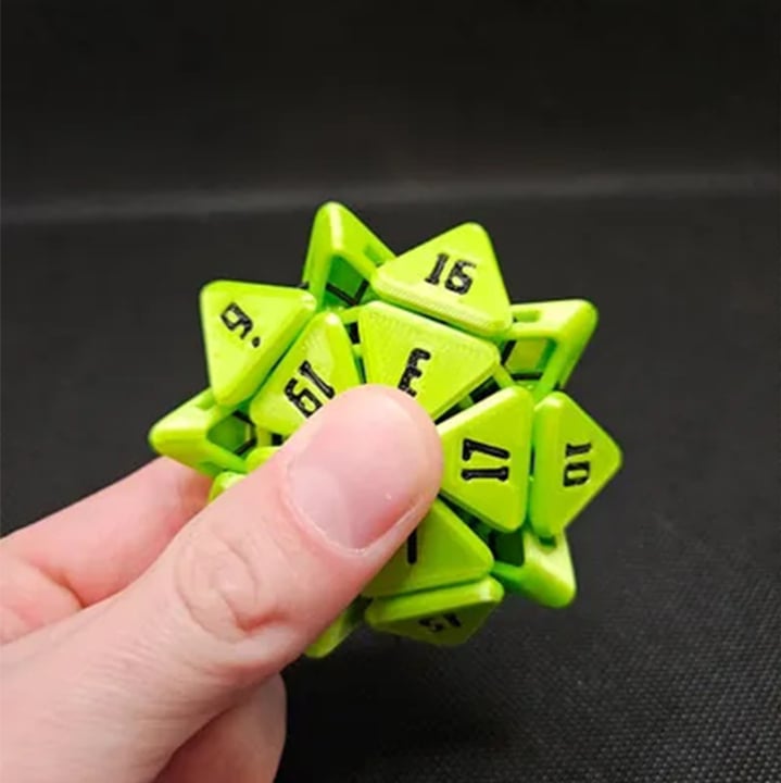 Squishable D20 - Fidget Dice | Squishy Dice